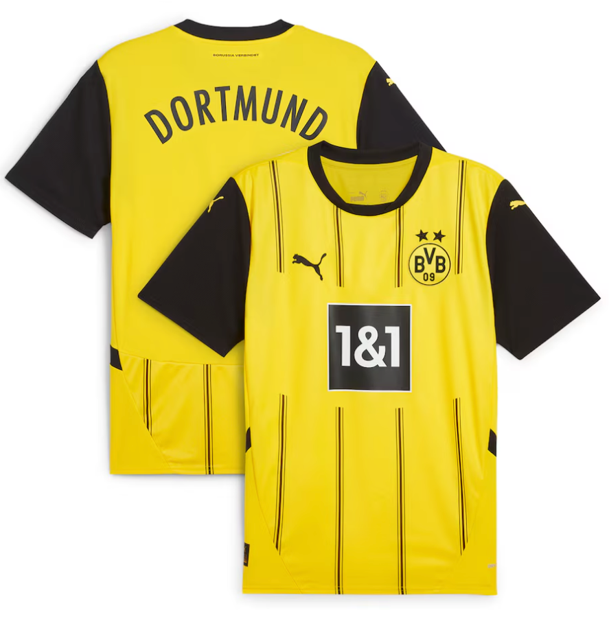 Dortmund 24 25 Home/ Away/ Third Kit