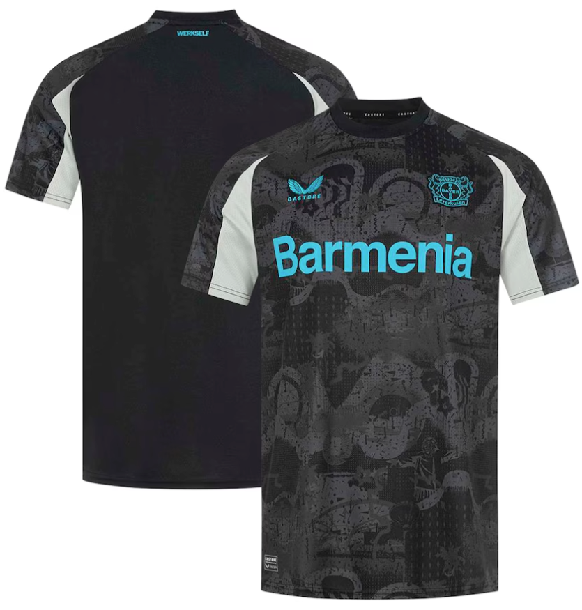Bayer Leverkusen 24 25 Home/ Away/ Third Kit