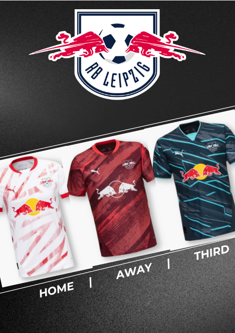 RB Leipzig 24 25 Home/ Away/ Third Kit