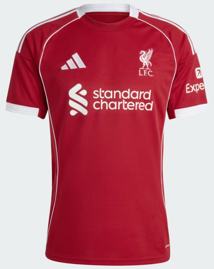 Liverpool 25 26 Home/ Away/ Third