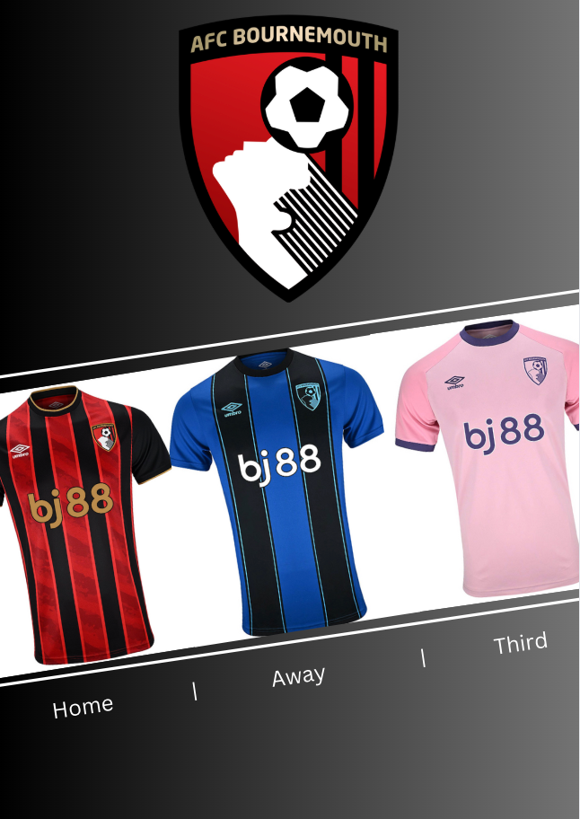 AFC Bournemouth 25 26 Home/ Away/ Third