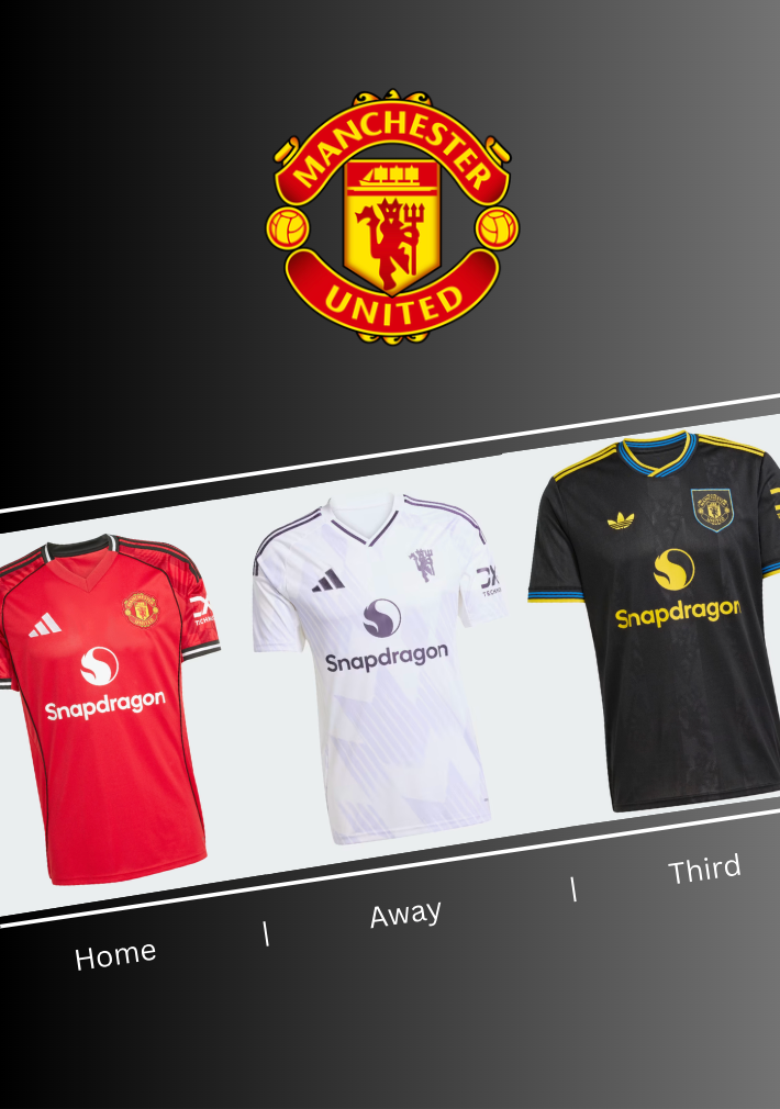 Manchester United 25 26 Home/ Away/ Third
