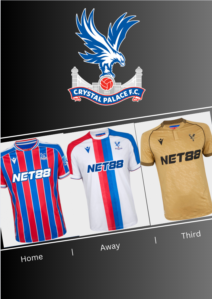 Crystal Palace 25 26 Home/ Away/ Third