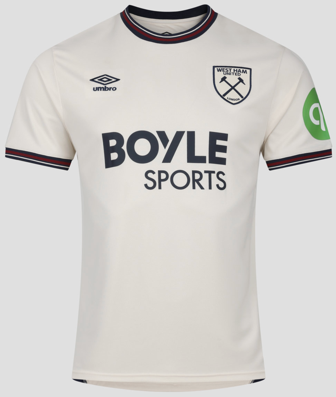 West Ham 25 26 Home/ Away/ Third