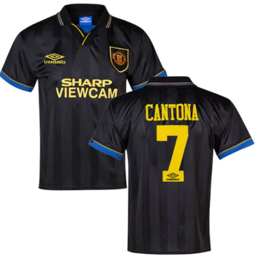 Manchester United 93/94 Retro Jersey. Cantona 7