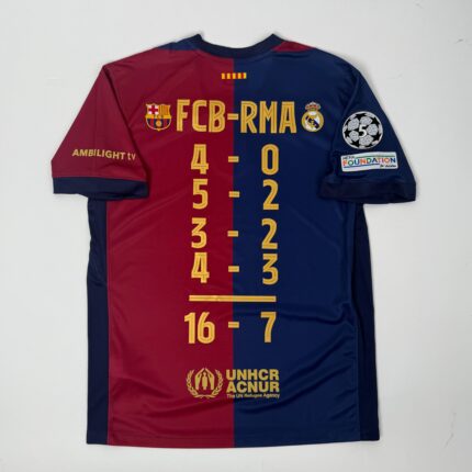 Barcelona Contra Real Madrid 16 - 7 Limited time Limited Stock Special Drop