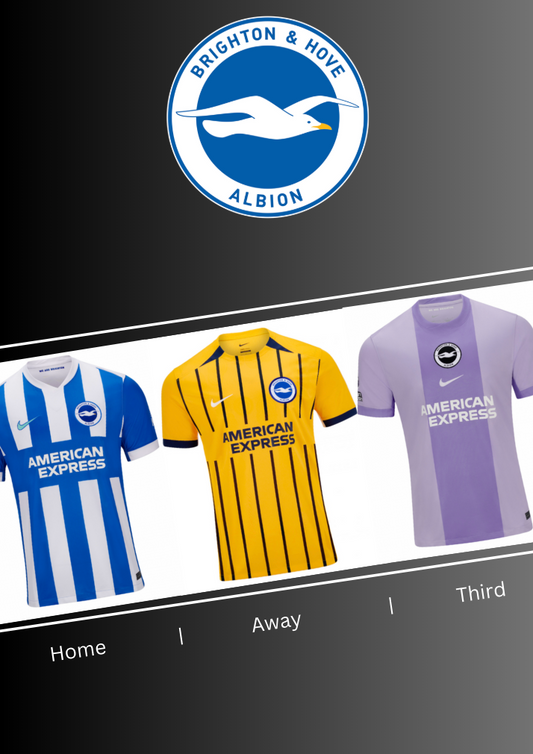 Brighton 25 26 Home/ Away/ Third