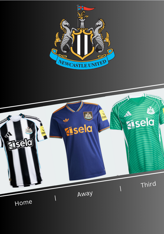 Newcastle 25 26 Home/ Away/ Third