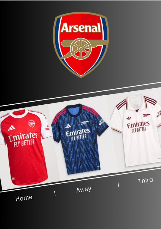Arsenal 25 26 Home/ Away/ Third