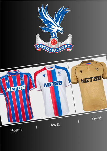 Crystal Palace 25 26 Home/ Away/ Third