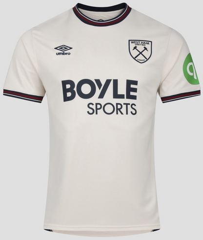 West Ham 25 26 Home/ Away/ Third